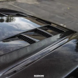 Seibon TS Style Carbon Fiber Hood for Tundra (2022+) & Sequoia (2023+)