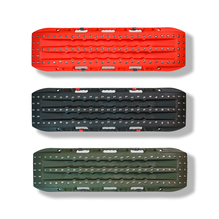 MOJAB Ultimate Traction recovery board with steel plugs - Two Boards