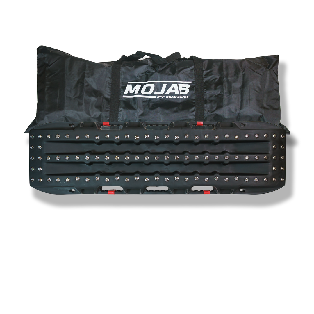 MOJAB Ultimate Traction recovery board with steel plugs - Two Boards