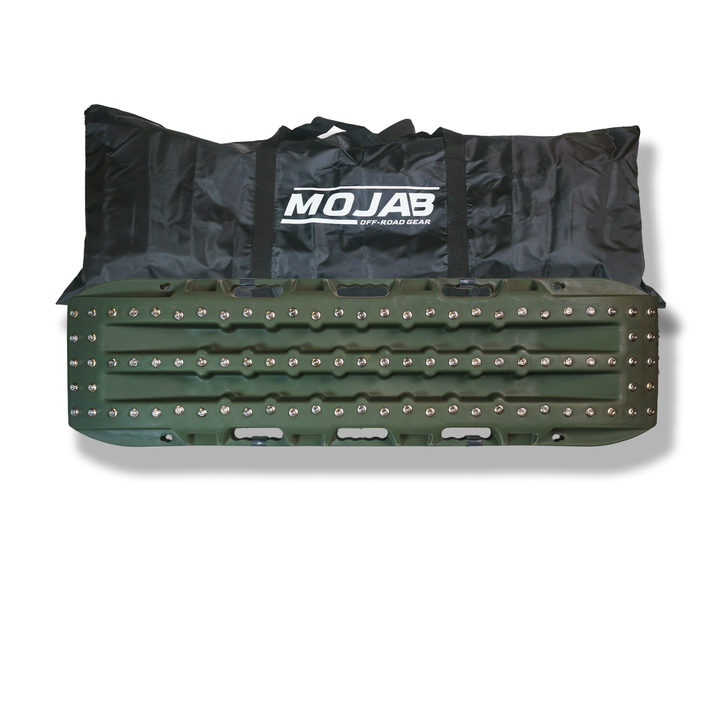 MOJAB Ultimate Traction recovery board with steel plugs - Two Boards