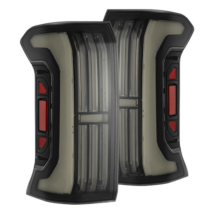 Alpharex NOVA-Series Prismatic LED Tail Lights Alpha-Black For Tacoma( 2024+)