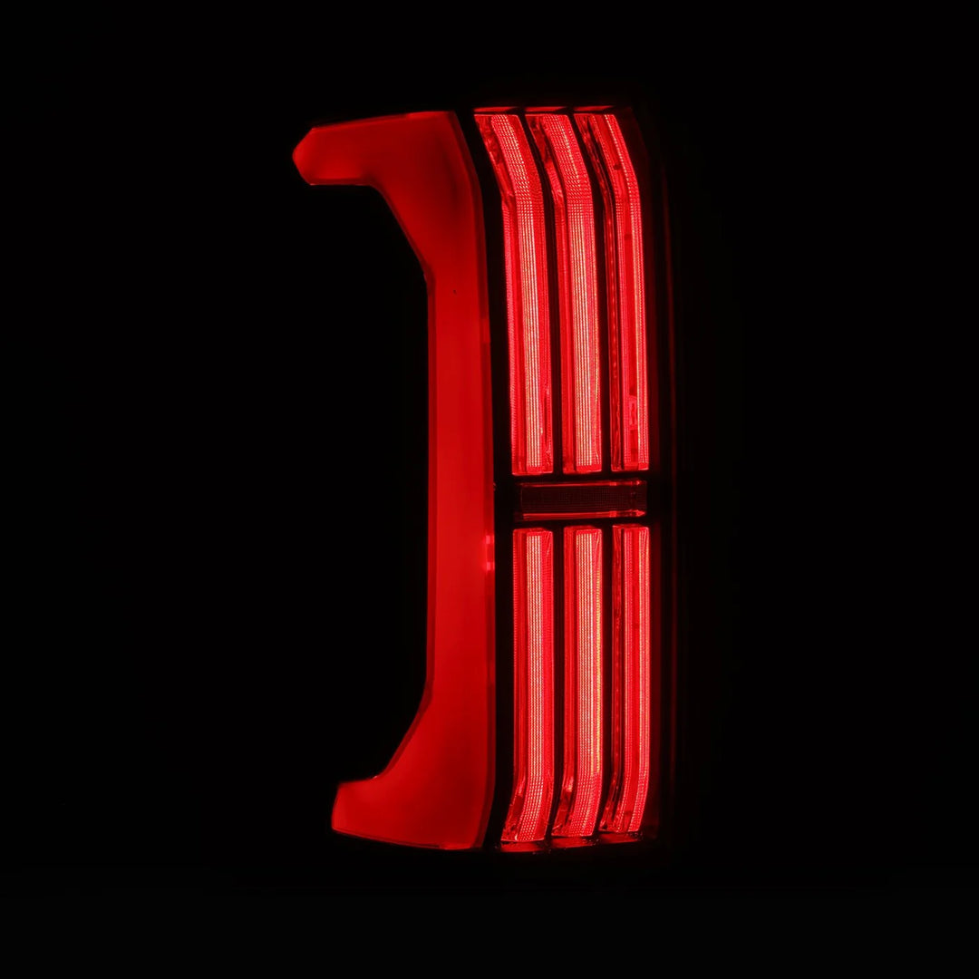 Alpharex NOVA-Series Prismatic LED Tail Lights Alpha-Black For Tacoma( 2024+)
