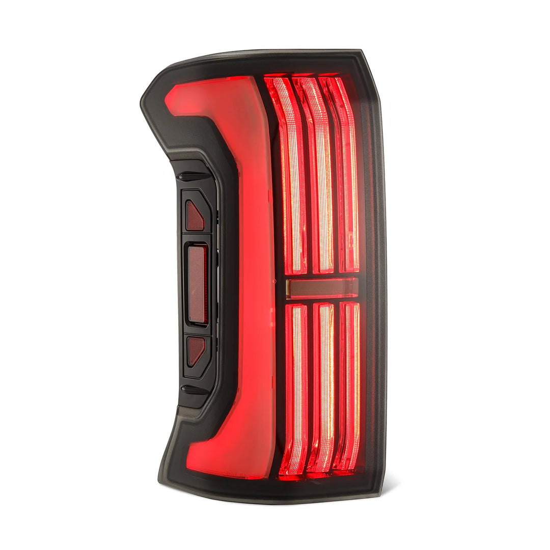 Alpharex NOVA-Series Prismatic LED Tail Lights Alpha-Black For Tacoma( 2024+)