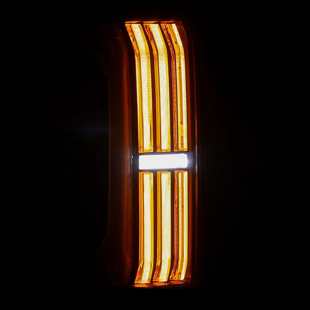 Alpharex NOVA-Series Prismatic LED Tail Lights Alpha-Black For Tacoma( 2024+)