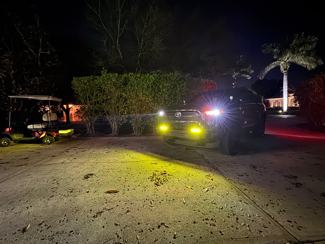 StickerFab Fog Light Overlays for 4Runner (2025+)