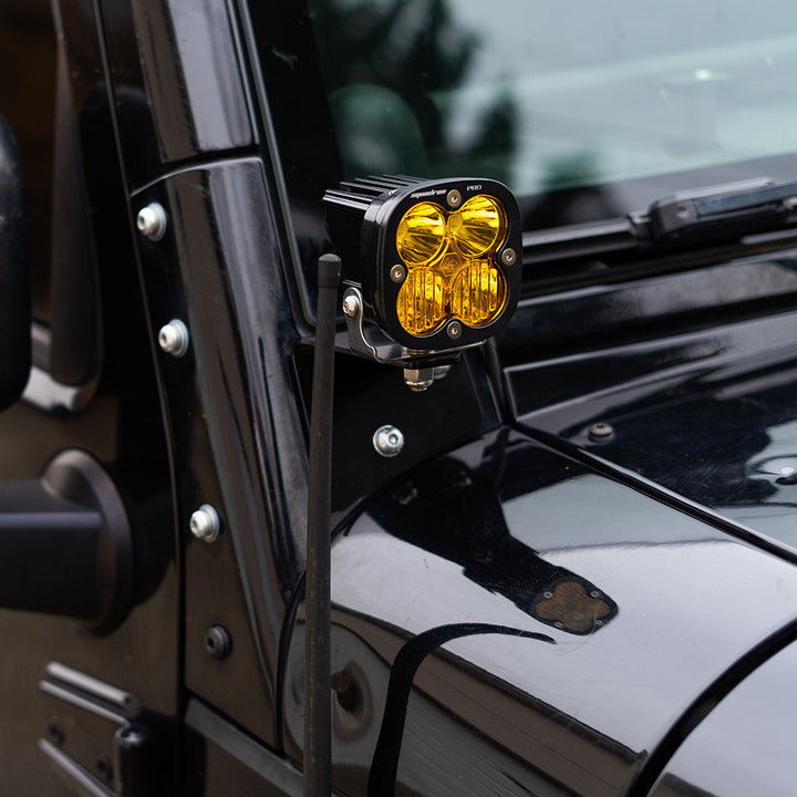 Baja Designs Squadron Pro Black LED Auxiliary Light Pod Pair - UNIVERSAL