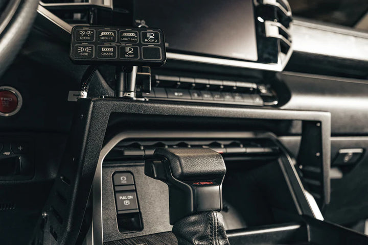 Rago Fabrication Center Console Molle Panels & Device Bridge For Tundra 2022-2026 & Sequoia 2023-2026