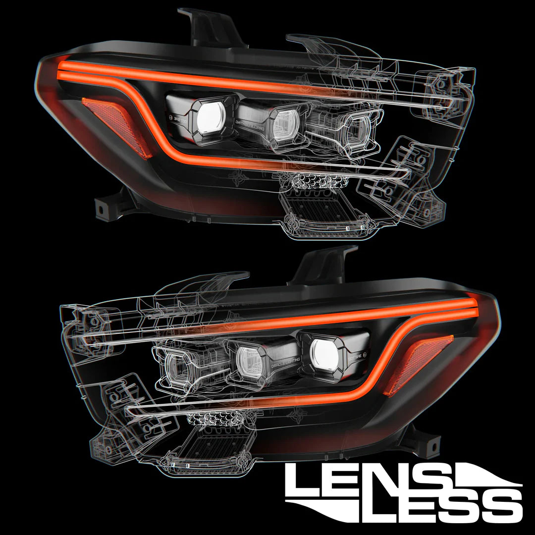 Oracle Lensless LED Headlights for 2016-2023 Toyota Tacoma
