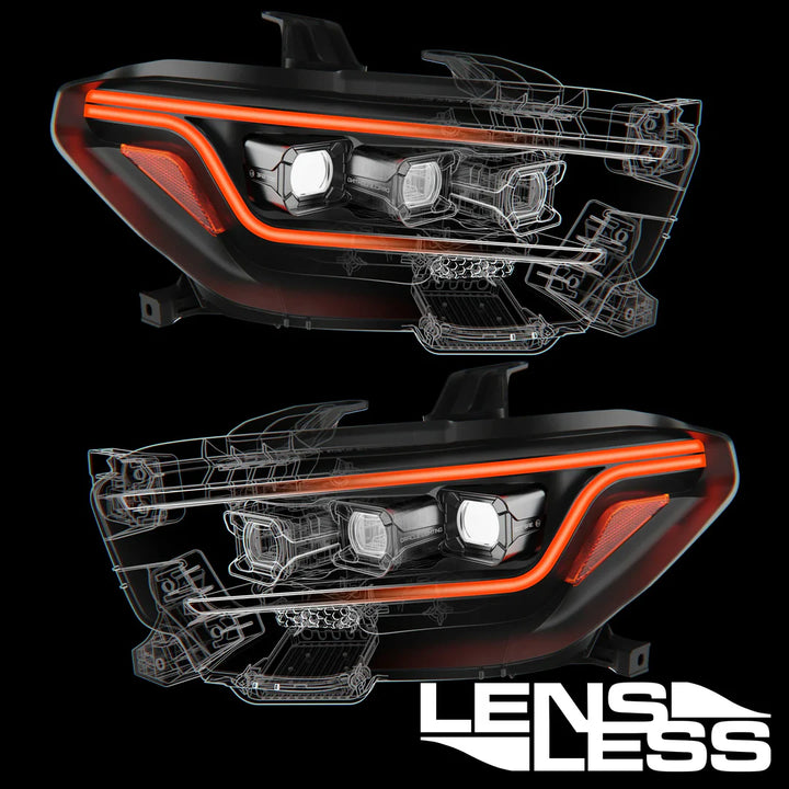 Oracle Lensless LED Headlights for 2016-2023 Toyota Tacoma
