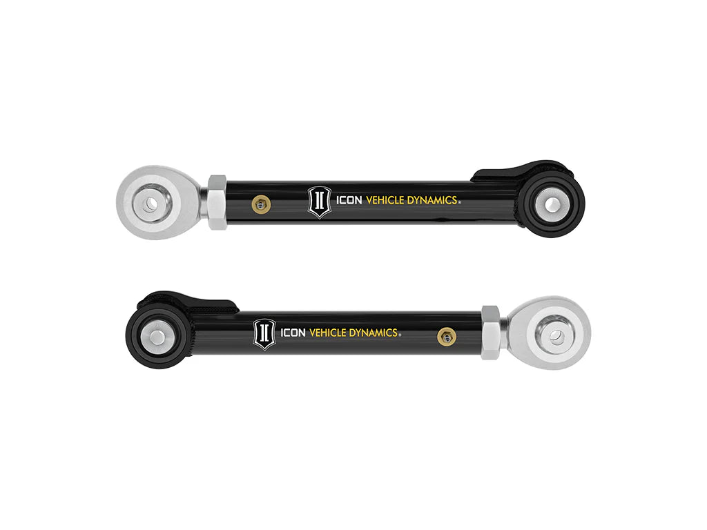 Icon Rear Tubular Upper Link Kit for Tundra (2022+) , Tacoma & Land Cruiser (2024+), 4Runner (2025+), GX550