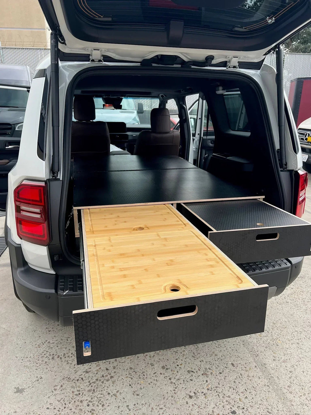 Land Cruiser 250 | Dual Drawer Storage System & Bed Platform | Toyota 2024+ LC250