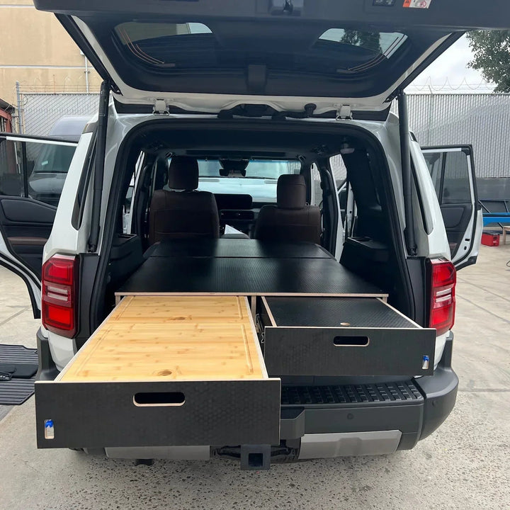 Land Cruiser 250 | Dual Drawer Storage System & Bed Platform | Toyota 2024+ LC250
