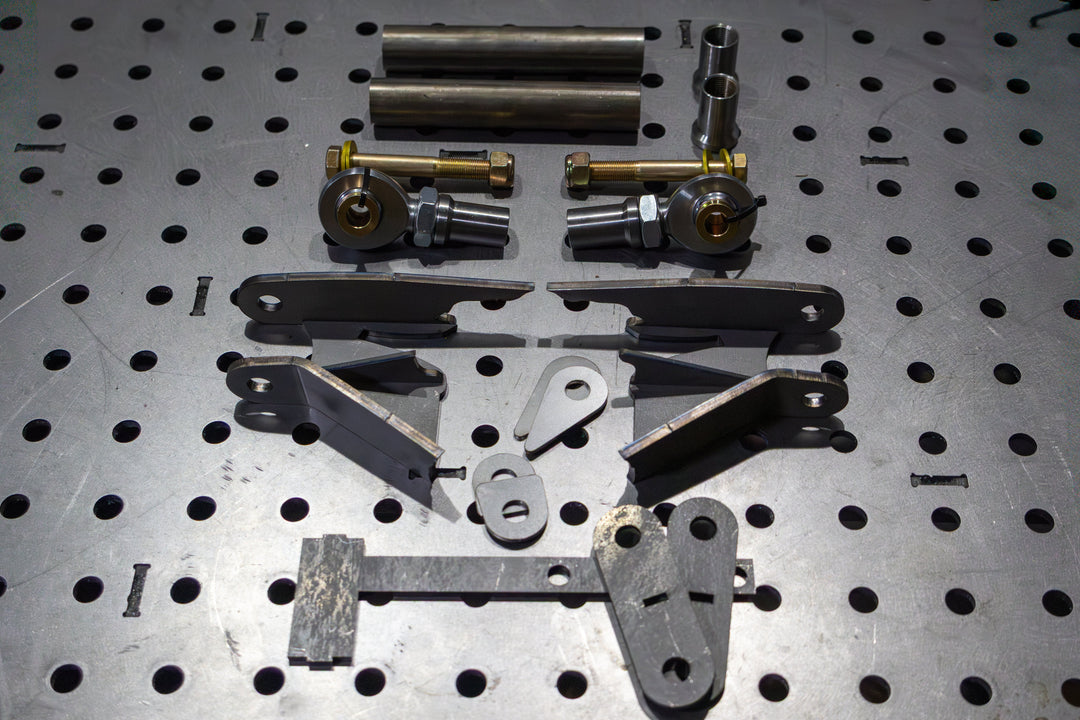 LC200 Steering Arm Conversion for 2005-2023 Toyota Tacoma (STEERING ARMS & OUTER TIE RODS ONLY)