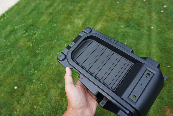 AJT Design Center Console Tray Liner- BLACK for Tundra (2014-2021)