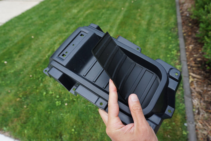 AJT Design Center Console Tray Liner- BLACK for Tundra (2014-2021)