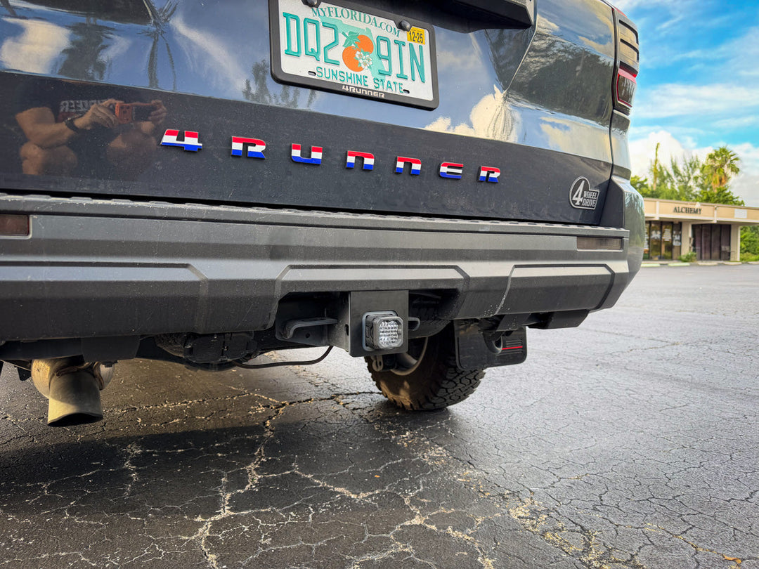 Acrylic Hitch Fade Fix Plate - 2025+ 4Runner