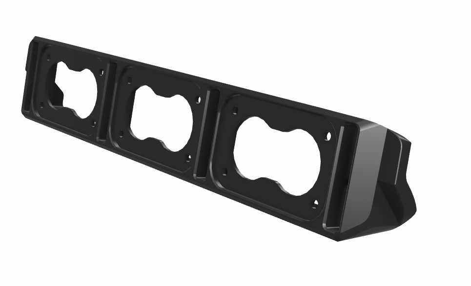 Meso Customs Billet Third Brake Light For Tacoma 2024-2026