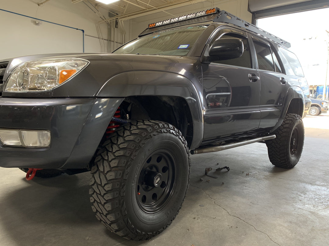 Cali Raised LED Trail Edition Bolt On Rock Sliders For 4Runner (2003-2009)
