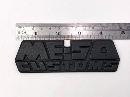 Meso Customs badge