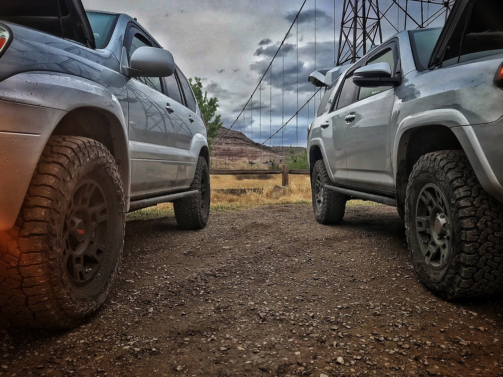 2010-2024 Toyota 4Runner Angled Sliders
