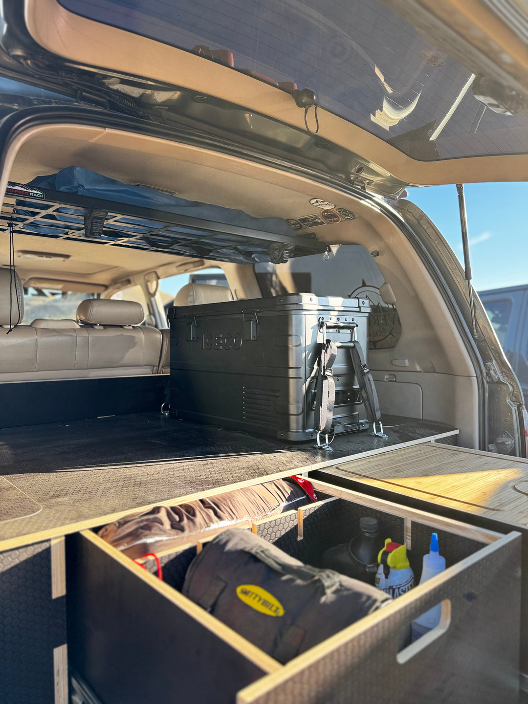 Land Cruiser 100 | Dual Drawer Storage System & Bed Platform | 1998–2007 Toyota