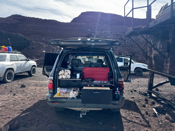 Land Cruiser 100 | Dual Drawer Storage System & Bed Platform | 1998–2007 Toyota