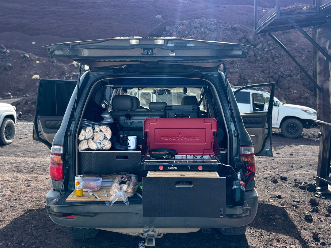 Land Cruiser 100 | Dual Drawer Storage System & Bed Platform | 1998–2007 Toyota