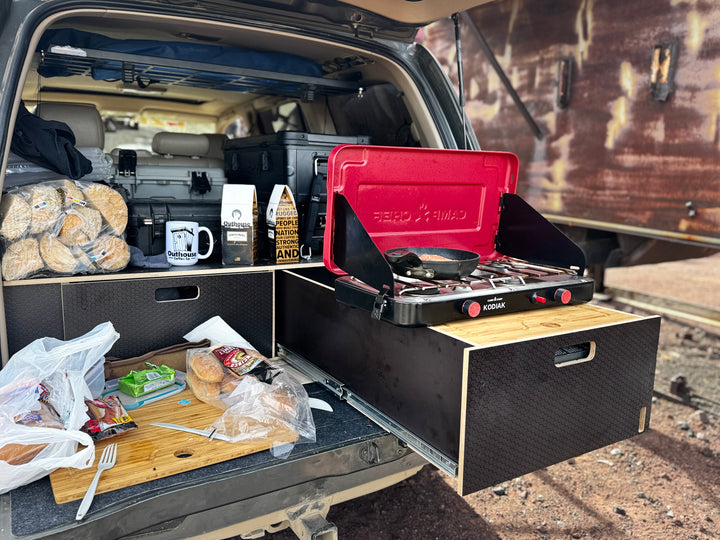 Land Cruiser 100 | Dual Drawer Storage System & Bed Platform | 1998–2007 Toyota