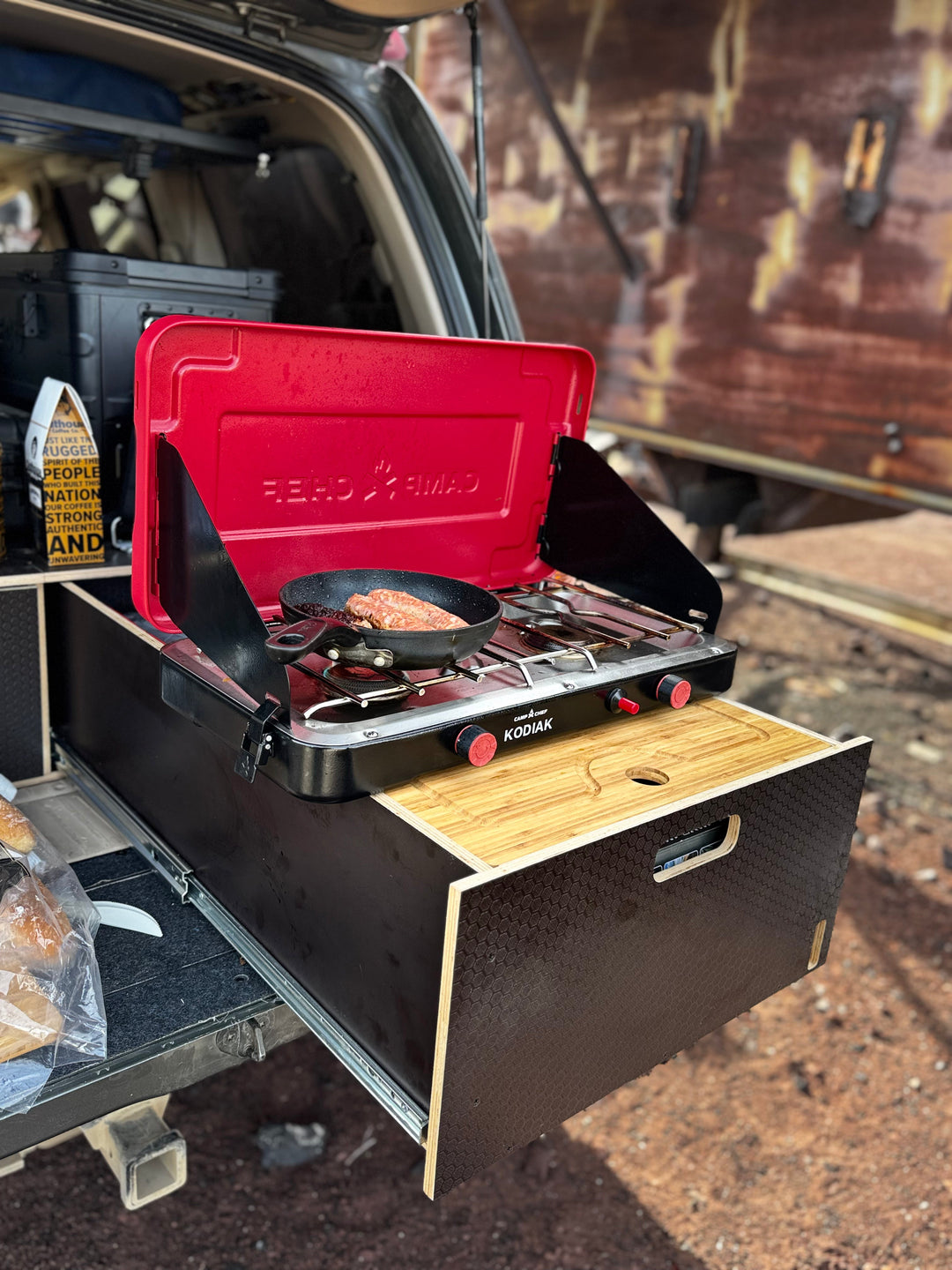 Land Cruiser 100 | Dual Drawer Storage System & Bed Platform | 1998–2007 Toyota