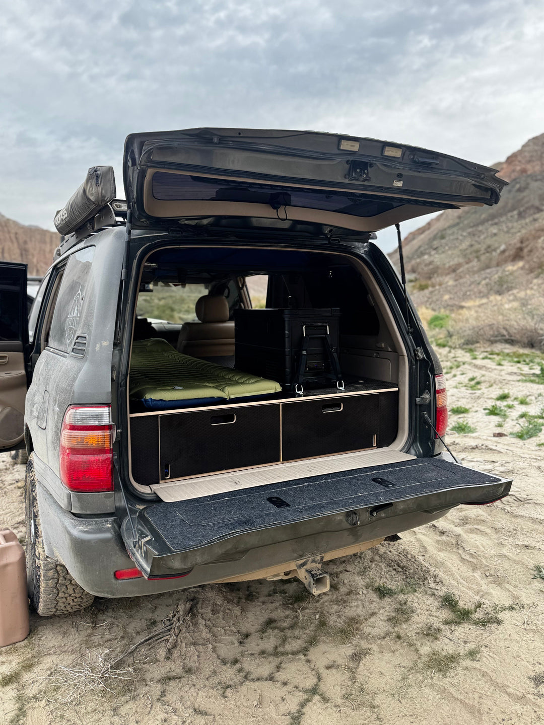 Land Cruiser 100 | Dual Drawer Storage System & Bed Platform | 1998–2007 Toyota