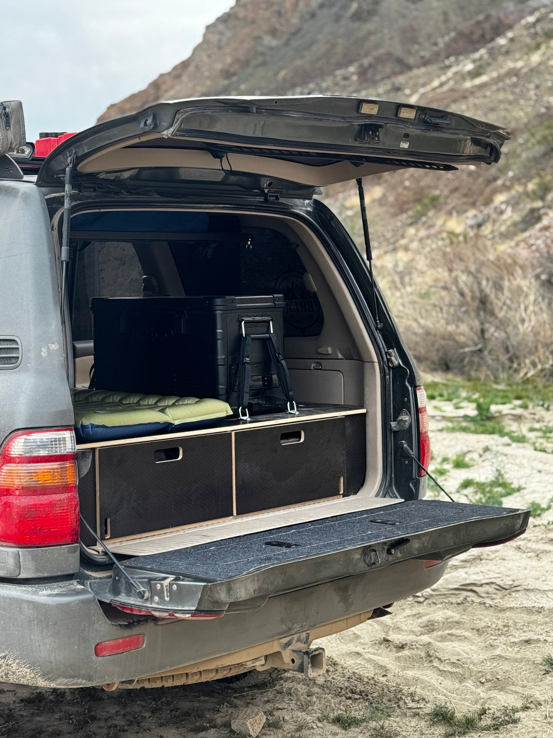 Land Cruiser 100 | Dual Drawer Storage System & Bed Platform | 1998–2007 Toyota
