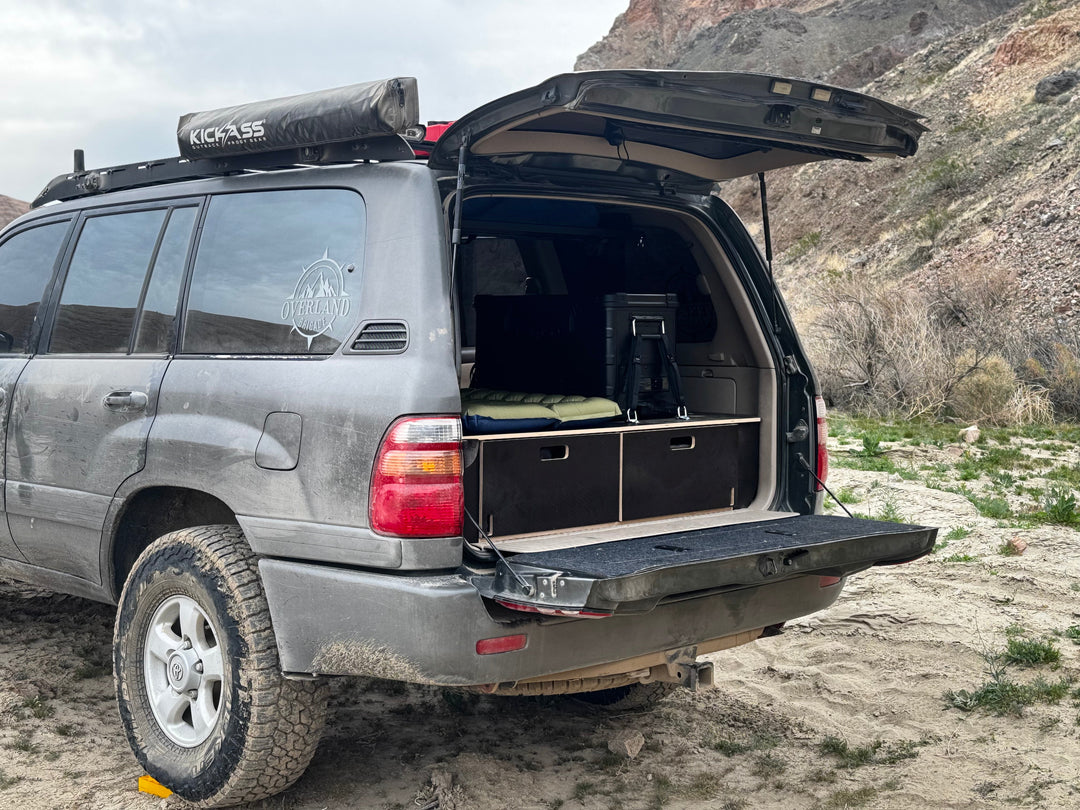 Land Cruiser 100 | Dual Drawer Storage System & Bed Platform | 1998–2007 Toyota
