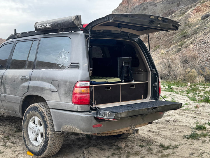 Land Cruiser 100 | Dual Drawer Storage System & Bed Platform | 1998–2007 Toyota