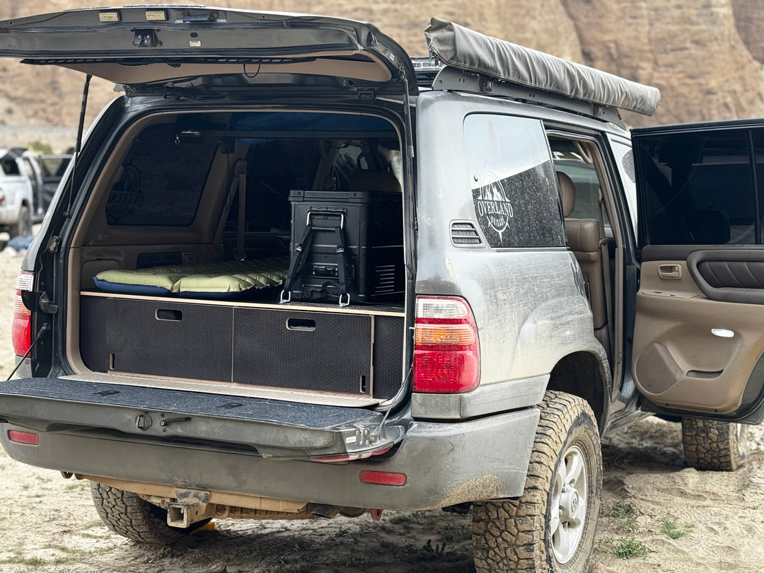 Land Cruiser 100 | Dual Drawer Storage System & Bed Platform | 1998–2007 Toyota