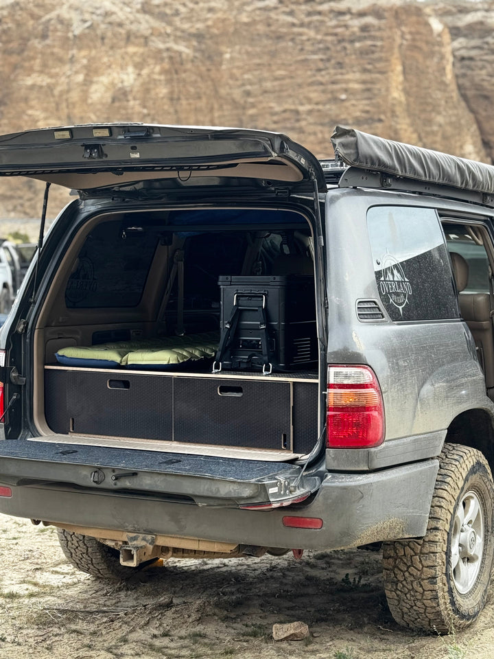 Land Cruiser 100 | Dual Drawer Storage System & Bed Platform | 1998–2007 Toyota