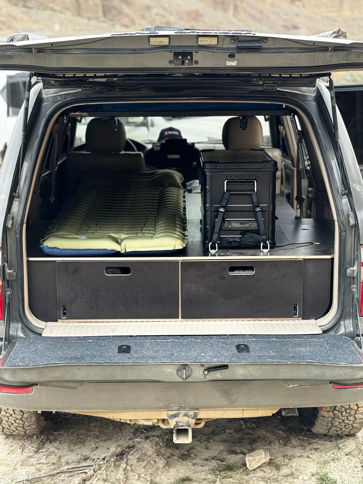 Land Cruiser 100 | Dual Drawer Storage System & Bed Platform | 1998–2007 Toyota
