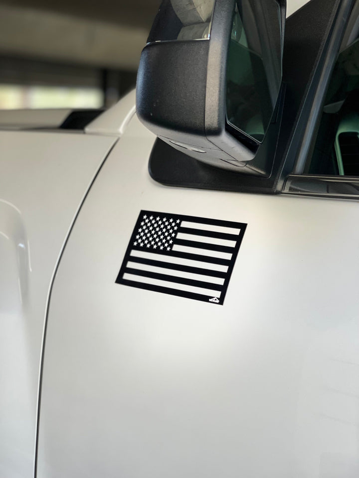 Tactilian American Flag Magnets with Brilliant White Stars