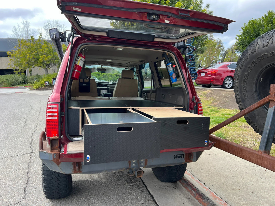 Land Cruiser 80  | Dual Drawer Storage System & Bed Platform | 1990–1997 Toyota LC80