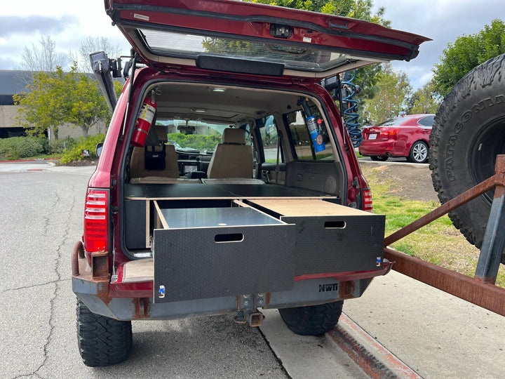 Land Cruiser 80  | Dual Drawer Storage System & Bed Platform | 1990–1997 Toyota LC80