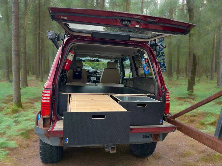 Land Cruiser 80  | Dual Drawer Storage System & Bed Platform | 1990–1997 Toyota LC80