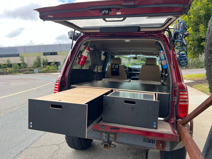 Land Cruiser 80  | Dual Drawer Storage System & Bed Platform | 1990–1997 Toyota LC80