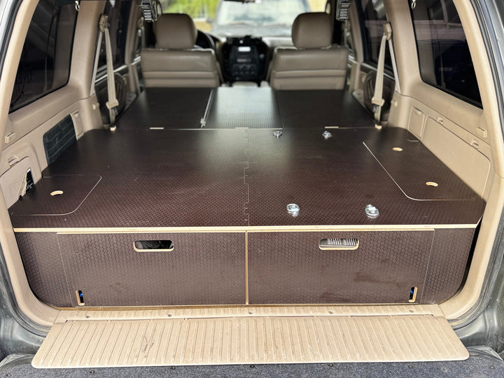 Land Cruiser 100 | Dual Drawer Storage System & Bed Platform | 1998–2007 Toyota