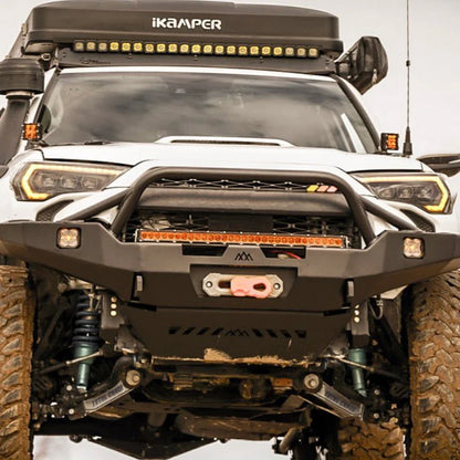 Backwoods Adventure Mods Hi-Lite Overland Front Bumper [PreRunner Bull Bar] for 4Runner (2010-2024)