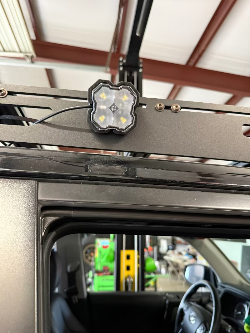 OEO Angled Roof Rack Light Mount for Diode Dynamics Stage Series LED Rock Light