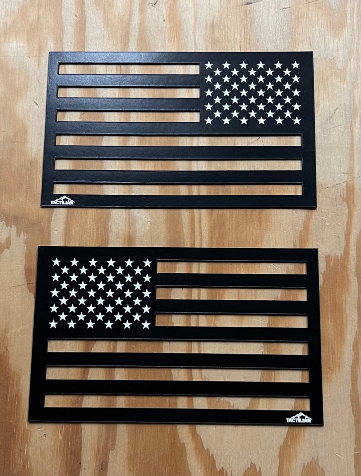 Tactilian American Flag Magnets with Brilliant White Stars