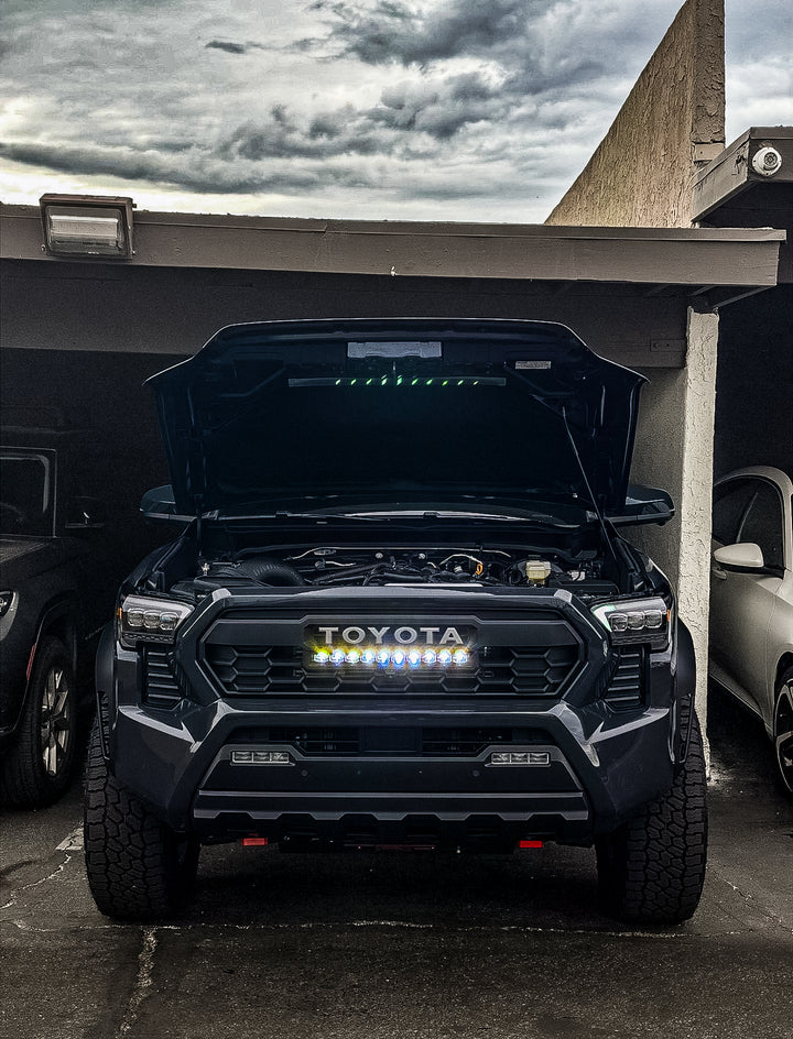 Pro-Style Front Grille with LED Light Bar With or Without Raptor Lights For Tacoma 2024-2026