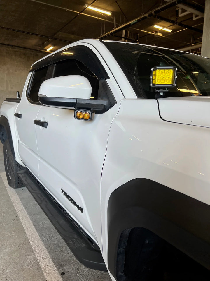 Baja 686 Industries LLC Mirror ditch light Diode Dynamics C2.0 + Diode Dynamics C2.0 Sport for Tacoma (2024+)