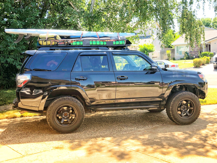 Cali Raised LED Trail Edition Bolt On Rock Sliders For 4Runner (2010-2024)