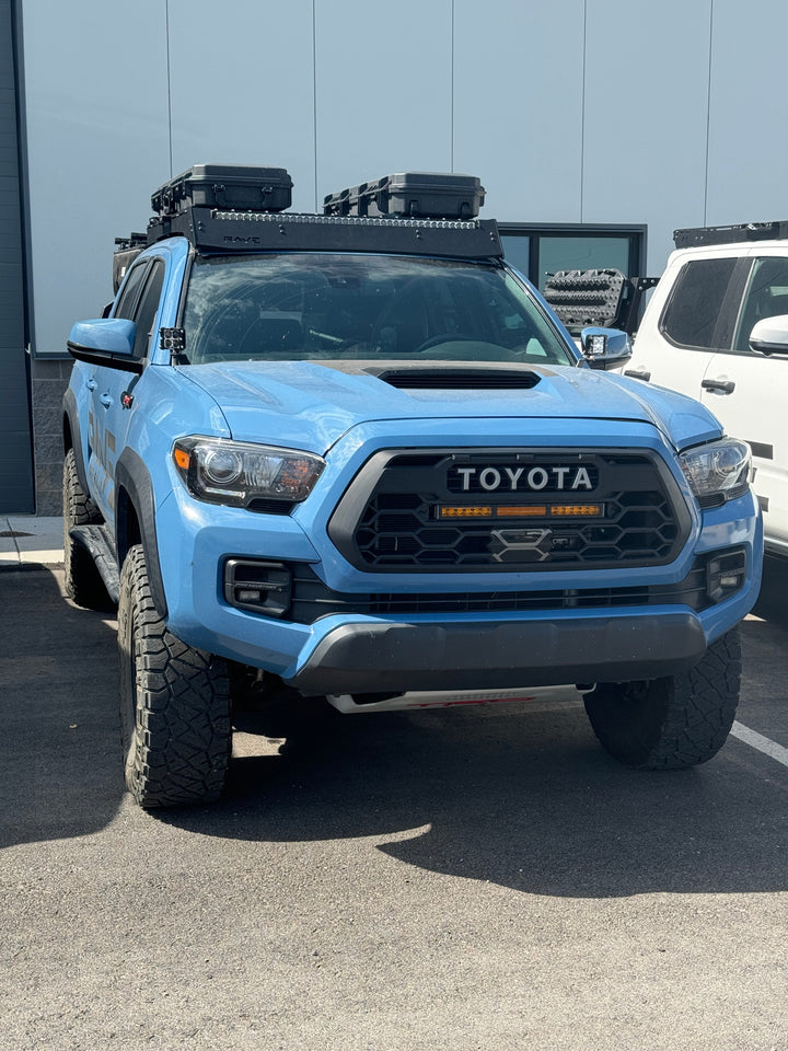 Rave Off Road TRD Pro Style Grille with Integrated Light Bar for Tacoma (2016-2023)