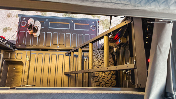 Dirtbox Canopy Camper – Modular Truck Camper Shell / Topper for Mid-Size & Full-Size Trucks (Tacoma, Tundra, F-150, Quatermaster, Ram, Silverado)
